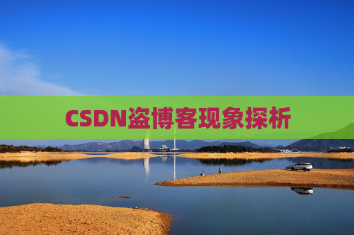 CSDN盗博客现象探析